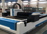 Flussstahl-Faser CNC Laser-Schneider, 1500 x 3000mm Laser-Schneidemaschine der Faser-1000W