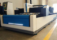 Hohe Leistungsfähigkeit CNC Laser-Stahlschneidemaschine, 1000W 1500 x 6000mm industrieller Laser-Schneider