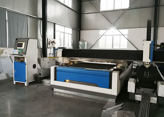 Qualität  2KW-40KW Tube and Plate Integrated Fiber Laser Cutting Machine Fabrik