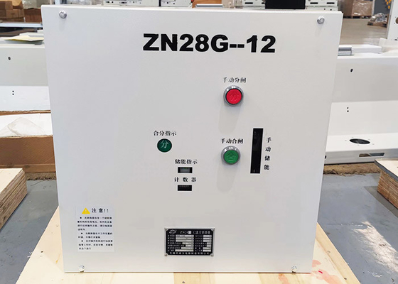 ZN28G - 12 Innenvakuumleistungsschalter Dreiphasen-Nennspannung Wechselstroms 50HZ 12KV