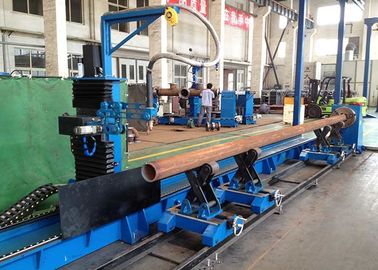 Achse CNC-Rohr-Schneidemaschine des Schnitt-6 mit 6000mm Nutzlänge