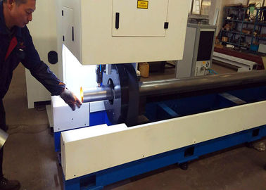 Wasserkühlung Stahlrohr-Schneidemaschine Raycus IPG CNC 500W Faser-Laser-Energie