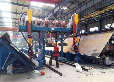 Strahln-Linie der 2000mm Netz-Höhen-H, automatische t-Art SAH h-Strahln-Schneidemaschine