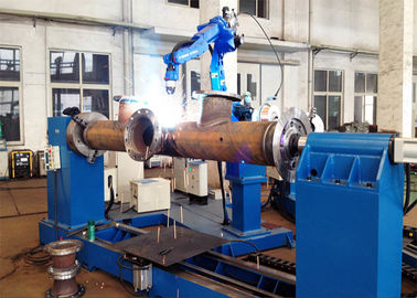 Automatisierte schweißende Systeme MIG TIG Mag, Rohr-Art Wärmetauscher-Roboterschweißens-Ausrüstung