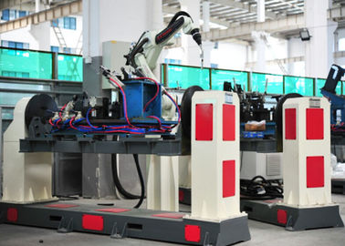 Auto-Teile automatisiertes Schweißgerät, LED-Noten-Farbbildschirm-Roboterschweißens-Befestigungen