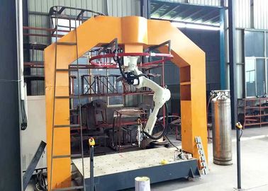 Laserroboterausschnitt-System der Faser-3D für Stahlmulti Richtung der Rohrboden-300W
