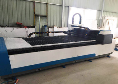 Flussstahl-Faser CNC Laser-Schneider, 1500 x 3000mm Laser-Schneidemaschine der Faser-1000W