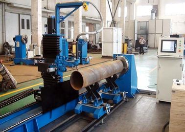 Der Flammen-CNC4 Rohr-Durchmesser Plasma-Rohr-Schneidemaschine kundengebundener der Spannungs-200-1400mm