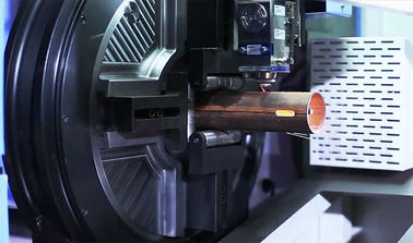 Automatischer CNC-Rohr-Schneidemaschine-Edelstahl-Metallfaser-Laser 380V/50Hz