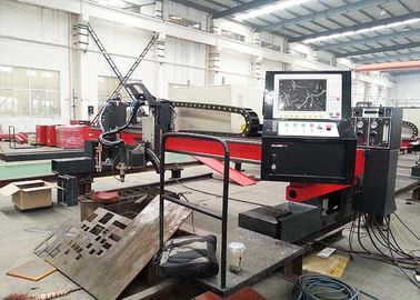 Doppelseiten-Antriebs-Modus-Panasonic CNC-Plasma-Gas-Platten-Schneider mit Plasma-Schrägflächen-Ausschnitt