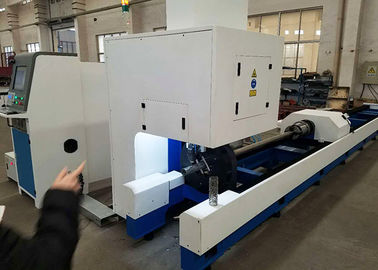 Kundengebundene Farbmetallrohr-Schneidemaschine, CNC-Rohr-Schneider Rohr 1000W 500W
