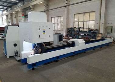 Automatische 6mm Stärke der Edelstahl-Metallfaser CNC-Rohr-Schneidemaschine-2000W