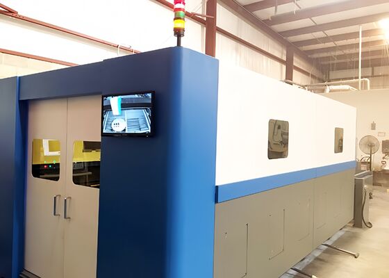 Maschine zum Schneiden mit Hochleistungsfaserlaser mit Tafel 3KW-20KW
