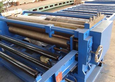 Hydraulisches heißes Rollenflussstahl, der Linie Trapez-Schneidemaschine-Anfang vom Leerbeleg aufschlitzt