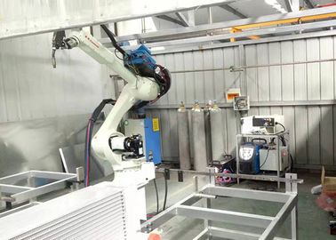 Automatisches Aluminiumflosse-und-rohr Wärmetauscher-Robotik-Schweißgerät