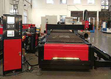 Starke Metallplatte-und Stahl-Rohr CNC-Plasmaschneiden-Maschine mit USA Hypertherm